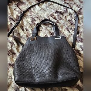 Vince Camuto Soft Black Leather Bag